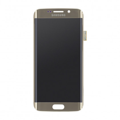 Дисплей Samsung G925 Galaxy S6 Edge, G925F Galaxy S6 Edge, Super AMOLED, с тачскрином, Gold, фото № 4 - ukr-mobil.com