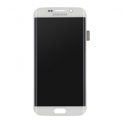 Дисплей Samsung G925 Galaxy S6 Edge, G925F Galaxy S6 Edge, Super AMOLED, с тачскрином, White, фото № 2 - ukr-mobil.com