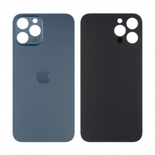 Задняя крышка Apple iPhone 12 Pro Max, большой вырез под камеру, Original, Blue