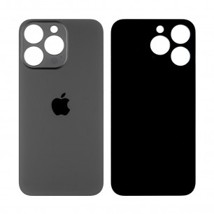 Задняя крышка Apple iPhone 13 Pro, большой вырез под камеру, Original, Black