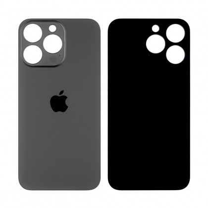 Задняя крышка Apple iPhone 13 Pro, большой вырез под камеру, Original, Black, фото № 1 - ukr-mobil.com