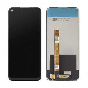 Дисплей Oppo A32 2020, A33 2020, Oppo A53, Oppo A53s; Realme 7i, Realme C17; OnePlus Nord N100, с тачскрином, High Copy, Black