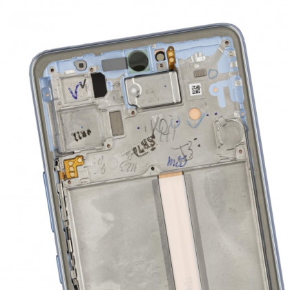 Дисплей Samsung A536 Galaxy A53 5G, GH82-28024C, с тачскрином, с рамкой, Service Pack Original, Blue, фото № 3 - ukr-mobil.com