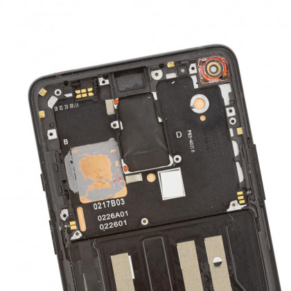 Дисплей OnePlus 8, с тачскрином, с рамкой, Original, Б/У Black, фото № 3 - ukr-mobil.com