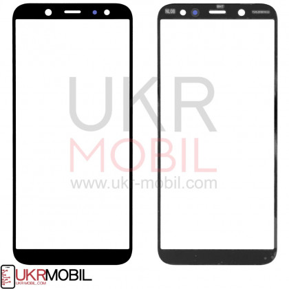 Стекло дисплея Samsung A600 Galaxy A6 2018, Black - ukr-mobil.com