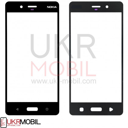 Стекло дисплея Nokia 8 TA-1004, TA-1012, Black - ukr-mobil.com