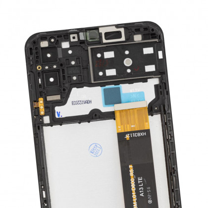 Дисплей Samsung M135 Galaxy M13, GH82-29132A, Rev. A13 LTE, с тачскрином, с рамкой, Service Pack Original, Black, фото № 2 - ukr-mobil.com