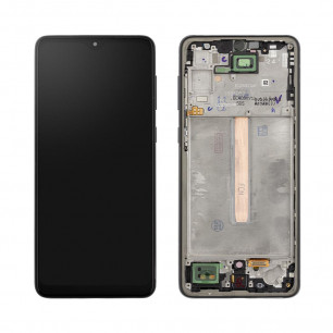 Дисплей Samsung A336 Galaxy A33, с тачскрином, с рамкой, OLED, Black