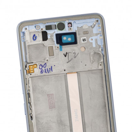 Дисплей Samsung A536 Galaxy A53 5G, с тачскрином, с рамкой, OLED, Blue, фото № 3 - ukr-mobil.com