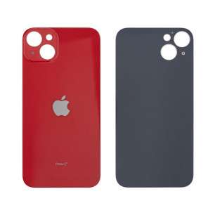 Задняя крышка Apple iPhone 14 Plus, большой вырез под камеру, Original, Red