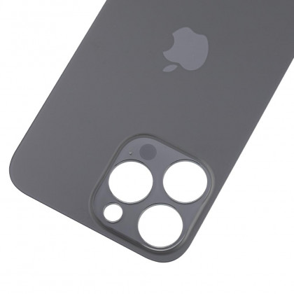 Задняя крышка Apple iPhone 14 Pro Max, большой вырез под камеру, Original, Space Black, фото № 2 - ukr-mobil.com