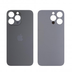 Задняя крышка Apple iPhone 14 Pro, большой вырез под камеру, Original, Space Black