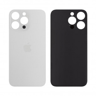 Задняя крышка Apple iPhone 14 Pro, большой вырез под камеру, Original, White
