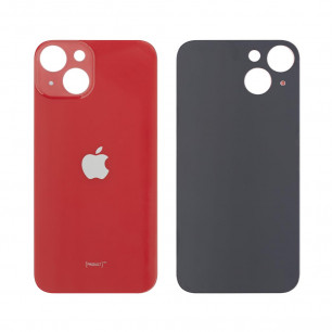 Задняя крышка Apple iPhone 14, большой вырез под камеру, Original, Red