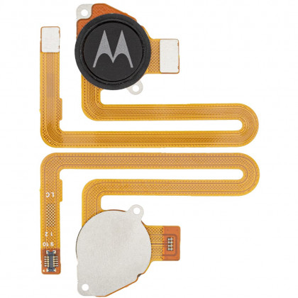 Шлейф Motorola G8 Power (XT2041), со сканером отпечатка, Original PRC, Black - ukr-mobil.com