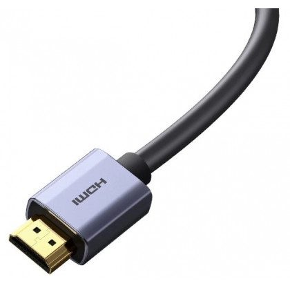 Кабель Baseus High Definition Series (WKGQ020201), HDMI to HDMI, 4K 60Hz, 2m, Black, фото № 7 - ukr-mobil.com