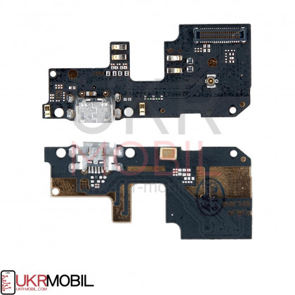 Шлейф Xiaomi Redmi 5 Plus, нижняя плата с разъемом зарядки, микрофоном, High Quality - ukr-mobil.com