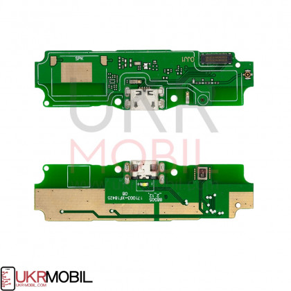 Шлейф Xiaomi Redmi 5a, нижняя плата с разъемом зарядки, микрофоном - ukr-mobil.com