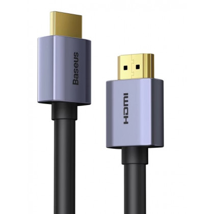 Кабель Baseus High Definition Series (WKGQ020401), HDMI to HDMI, 4K 60Hz, 5m, Black, фото № 6 - ukr-mobil.com
