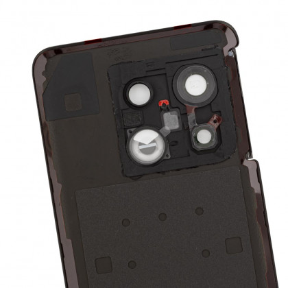 Задняя крышка OnePlus 10 Pro (NE2210, NE2211, NE2213, NE2215), со стеклом камеры, Original, Black, фото № 2 - ukr-mobil.com