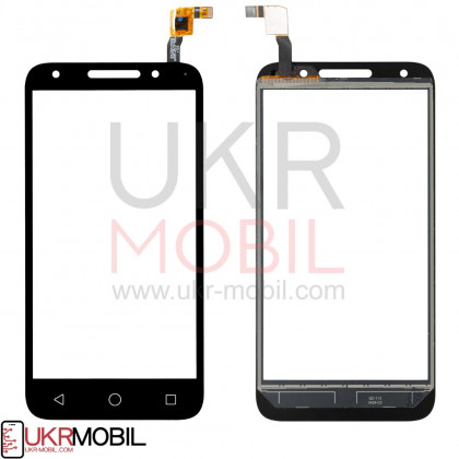 Сенсор (тачскрин) Alcatel One Touch U5 5044D, Black - ukr-mobil.com