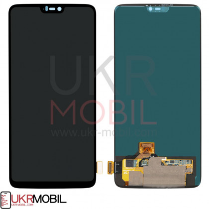 Дисплей OnePlus 6, с тачскрином, Original PRC, Black - ukr-mobil.com