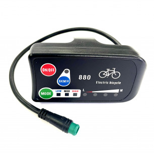 Дисплей для электротранспорта, совместимый с КТ контроллером 24V-48V, LED880