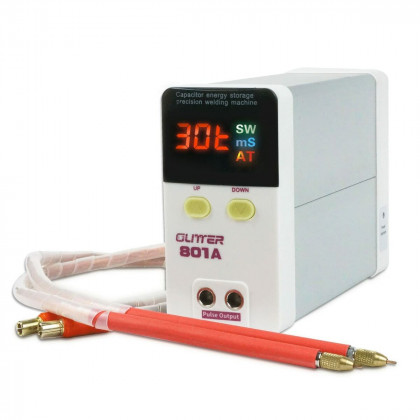 Аппарат контактной точечной сварки GLITTER 801A, для АКБ 18650, 9.9 kWh, фото № 1 - ukr-mobil.com