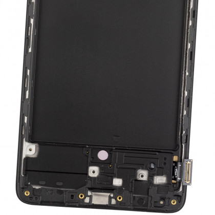 Дисплей Samsung A715 Galaxy A71, с тачскрином, рамкой, OLED (BIG LCD), Black, фото № 2 - ukr-mobil.com