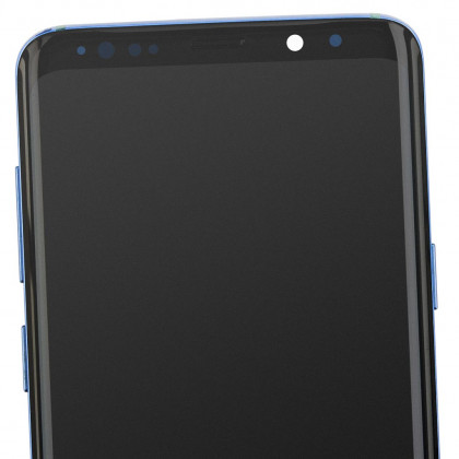 Дисплей Samsung G965 Galaxy S9 Plus, с тачскрином, рамкой, OLED, Blue, фото № 2 - ukr-mobil.com