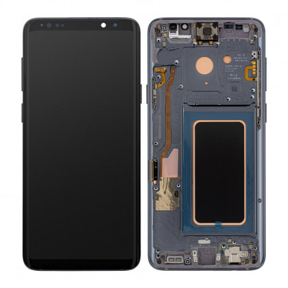 Дисплей Samsung G965 Galaxy S9 Plus, с тачскрином, рамкой, OLED, Grey, фото № 1 - ukr-mobil.com
