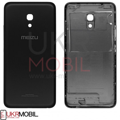 Задняя крышка Meizu M5 Note M621, High Quality, Black - ukr-mobil.com