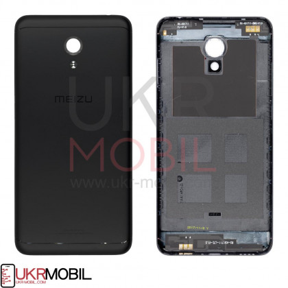 Задняя крышка Meizu M5 M611H, High Quality, Black - ukr-mobil.com