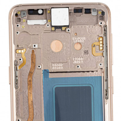 Дисплей Samsung G960 Galaxy S9, GH97-21696E, с тачскрином, с рамкой, Service Pack Original, Gold, фото № 2 - ukr-mobil.com