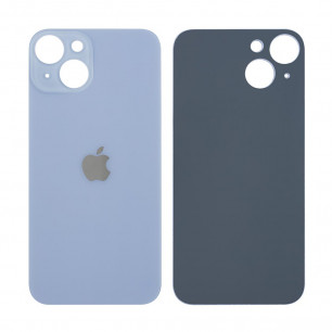Задняя крышка Apple iPhone 14, большой вырез под камеру, High Quality, Blue