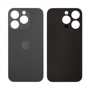 Задняя крышка Apple iPhone 14 Pro, большой вырез под камеру, High Quality, Space Black