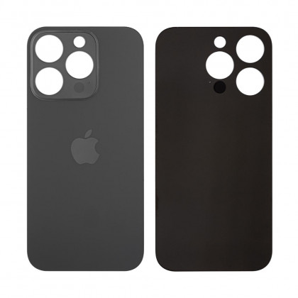 Задняя крышка Apple iPhone 14 Pro, большой вырез под камеру, High Quality, Space Black, фото № 1 - ukr-mobil.com