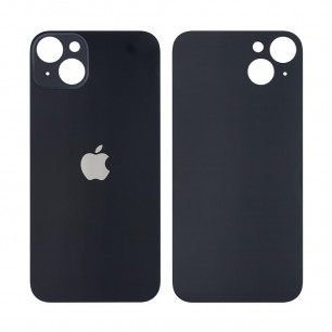 Задняя крышка Apple iPhone 14 Plus, большой вырез под камеру, High Quality, Midnight