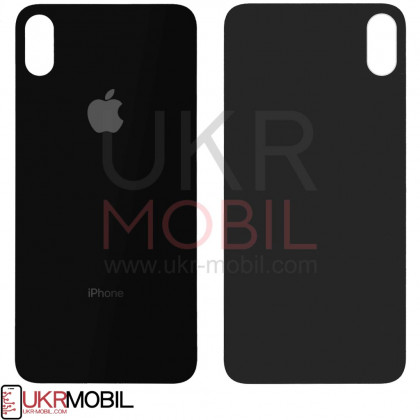 Задняя крышка Apple iPhone XS, большой вырез под камеру, Black, фото № 2 - ukr-mobil.com