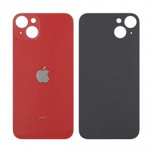 Задняя крышка Apple iPhone 14 Plus, большой вырез под камеру, High Quality, Red
