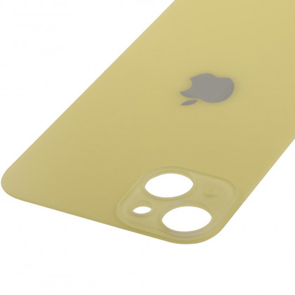 Задняя крышка Apple iPhone 14 Plus, большой вырез под камеру, High Quality, Yellow, фото № 3 - ukr-mobil.com