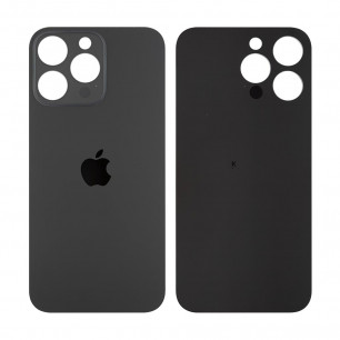 Задняя крышка Apple iPhone 14 Pro Max, большой вырез под камеру, High Quality, Space Black
