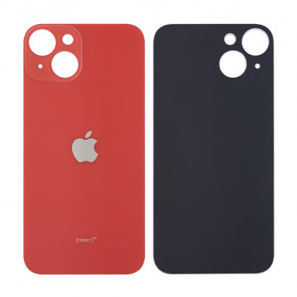 Задняя крышка Apple iPhone 14, большой вырез под камеру, High Quality, Red, фото № 1 - ukr-mobil.com