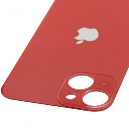 Задняя крышка Apple iPhone 14, большой вырез под камеру, High Quality, Red, фото № 2 - ukr-mobil.com