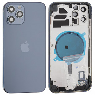 Корпус Apple iPhone 12 Pro Max, в сборе, High Quality, Pacific Blue
