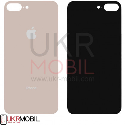 Задняя крышка Apple iPhone 8 Plus, большой вырез под камеру, Gold, фото № 2 - ukr-mobil.com