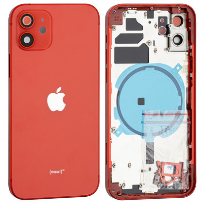 Корпус Apple iPhone 12, в сборе, Original PRC, Red - ukr-mobil.com