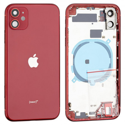 Корпус Apple iPhone 11, в сборе, Original PRC, Red - ukr-mobil.com