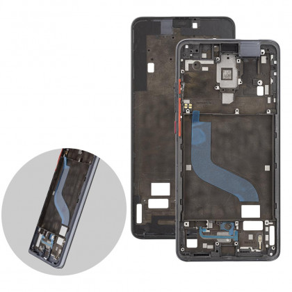 Рамка дисплея Xiaomi Mi 9T, Redmi K20, Black, фото № 1 - ukr-mobil.com