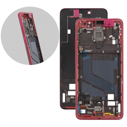 Рамка дисплея Xiaomi Mi 9T, Redmi K20, Red, фото № 1 - ukr-mobil.com